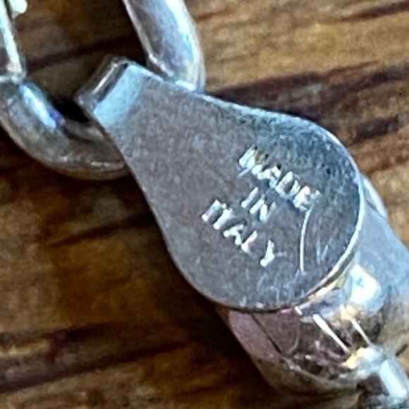 16” Necklace Popcorn Sterling Silver 925 Milor Italy SU Jewelry 30.31g - Picture 8 of 8